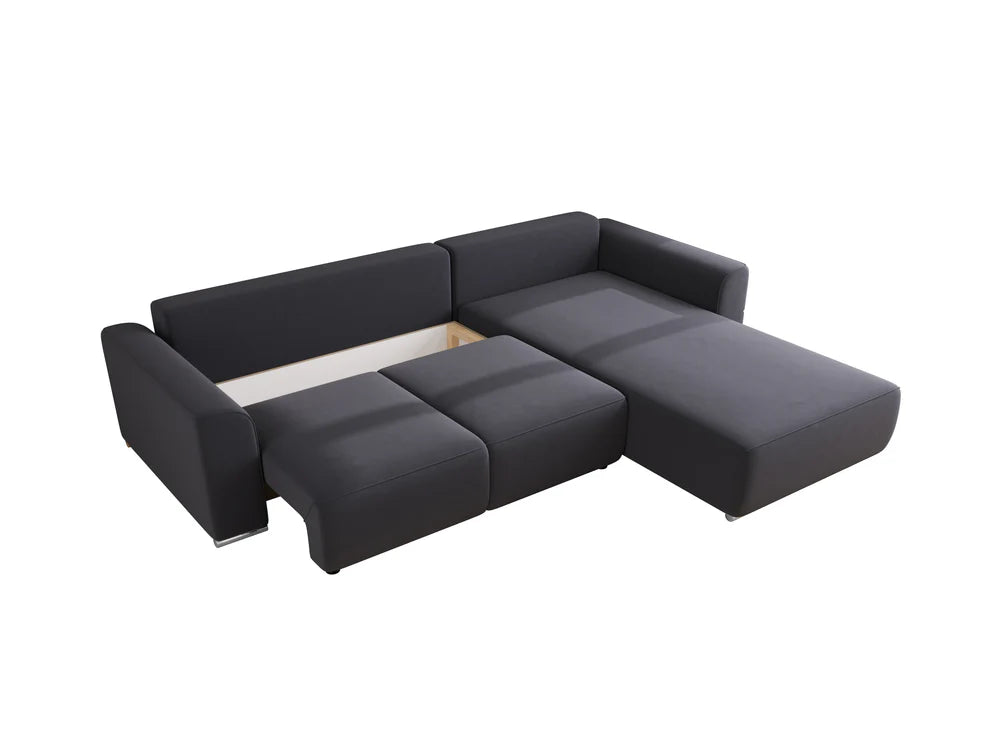 Gusto Corner Sofa Bed Grey or Beige