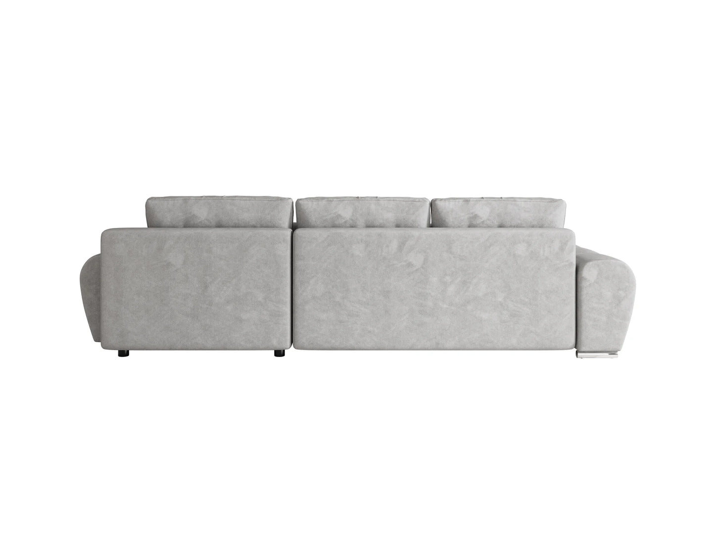 Gebba Corner Sofa Bed with Storage, Grey or Cream