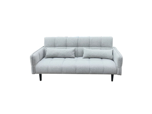 Pendle 3 seater Click Clack Sofa bed Grey or Silver