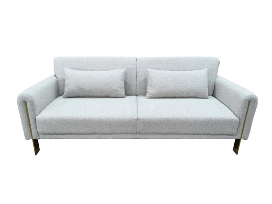 Loft Click Clack 3 seater sofa Bed Grey or Silver