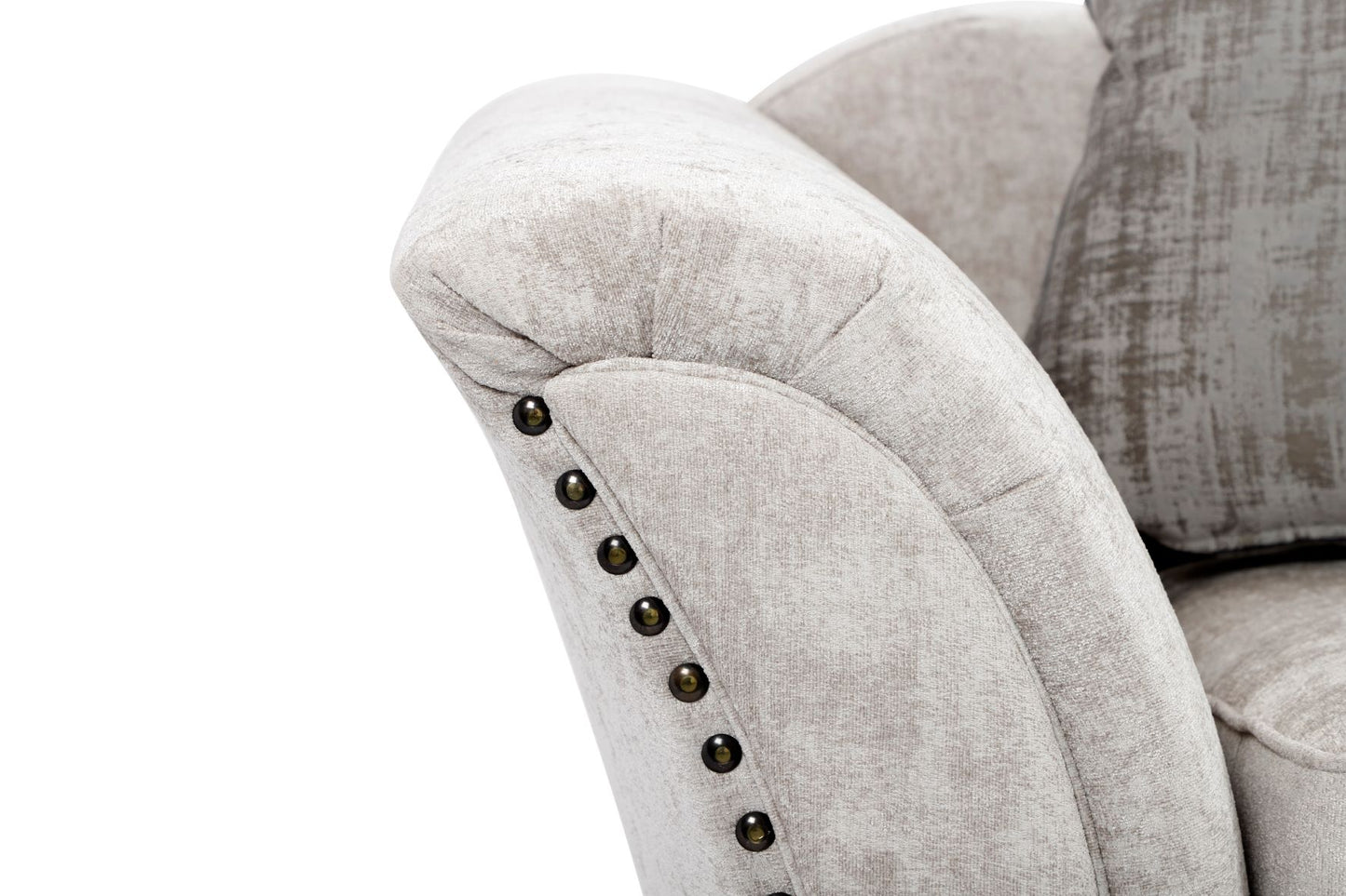 Cambridge Scatter Back 3 + 2 Seater Sofa Set Alaska Silver