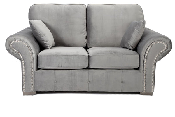 Oakland 2 Seater Sofa Plush Grey