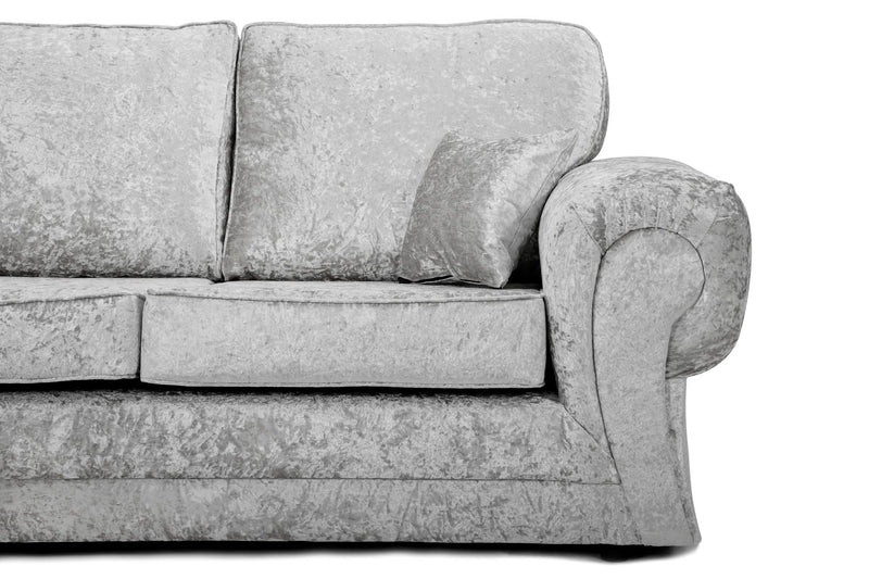 Tangent 3 + 2 Seater Sofa Shimmer Silver