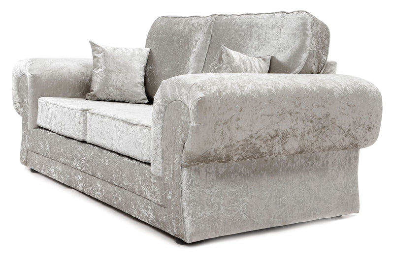 Tangent 2 Seater Sofa Silver Shimmer