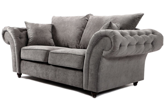 Windsor Full Back 2 Seater Sofa Grey