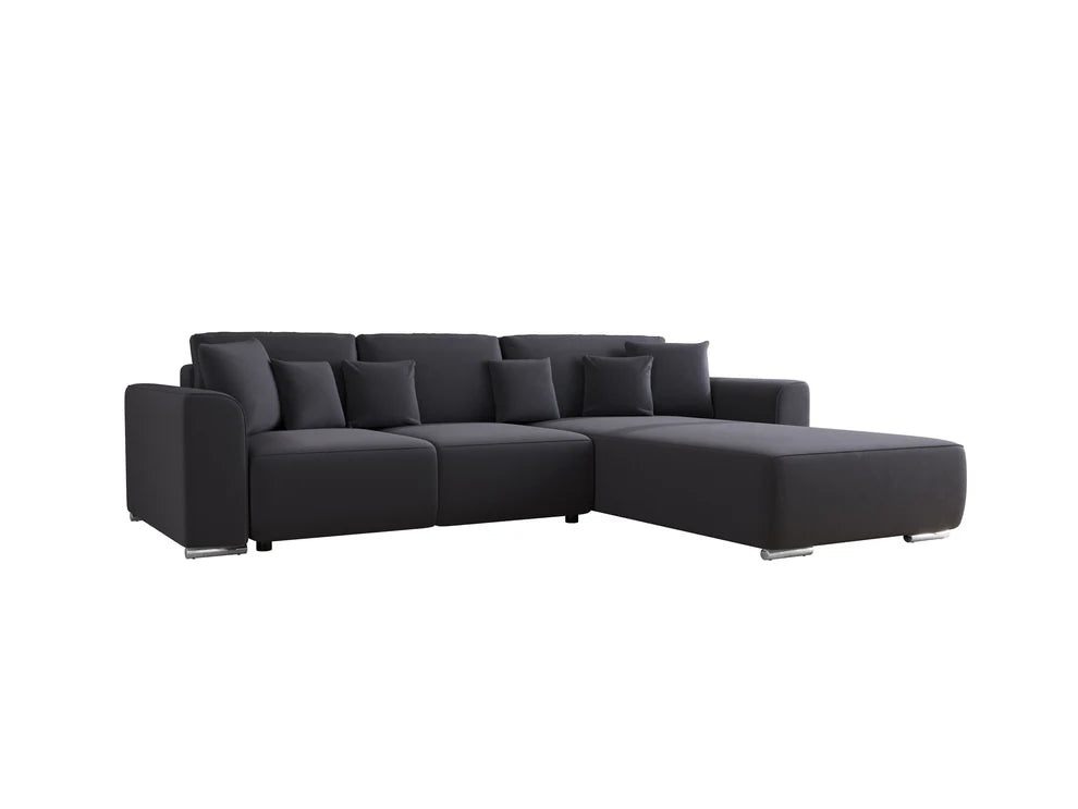 Gusto Corner Sofa Bed Grey or Beige