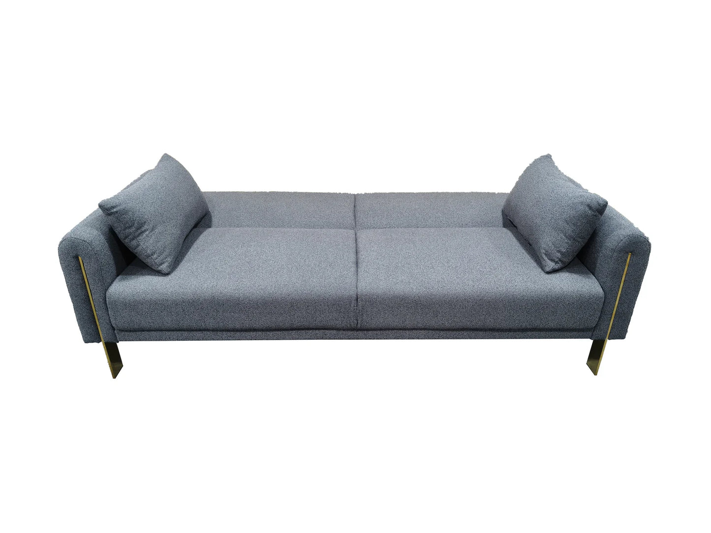 Loft Click Clack 3 seater sofa Bed Grey or Silver