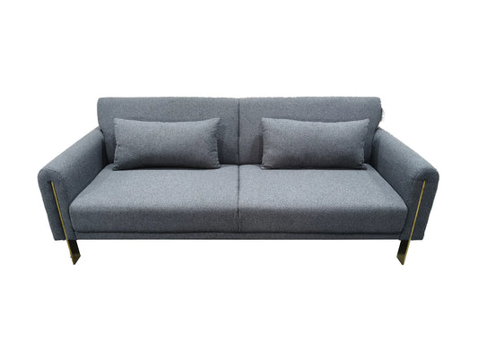 Loft Click Clack 3 seater sofa Bed Grey or Silver