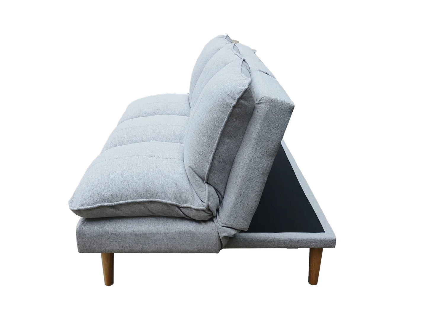 Restora 3 seater Click Clack sofa bed Grey or Silver