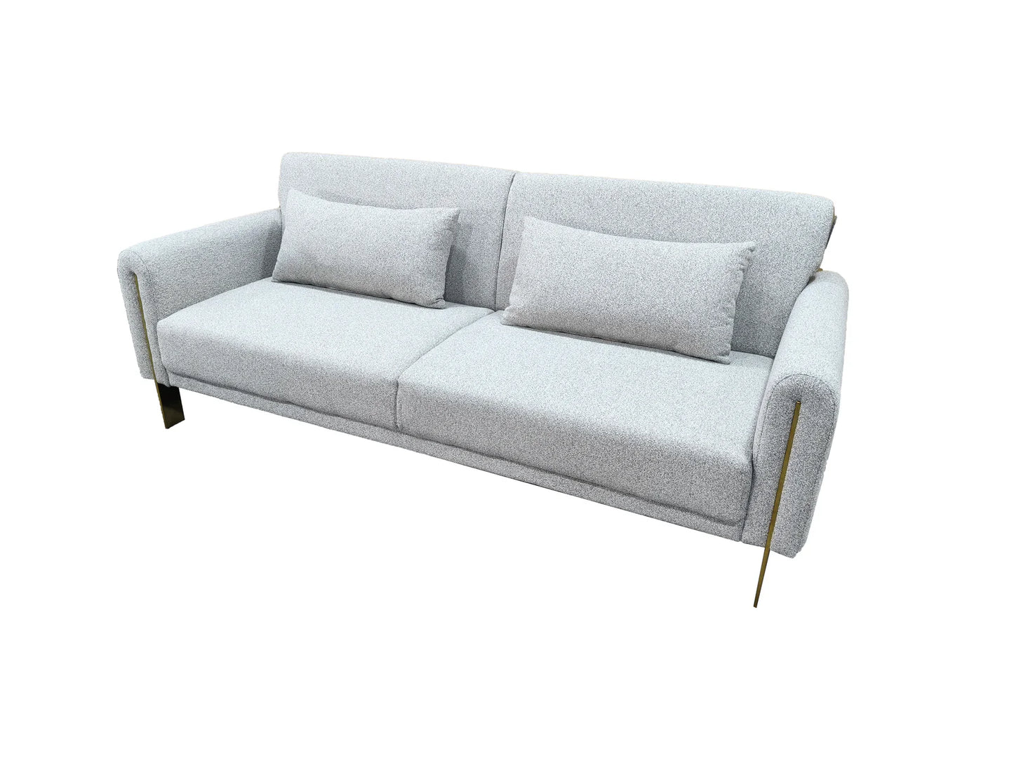 Loft Click Clack 3 seater sofa Bed Grey or Silver