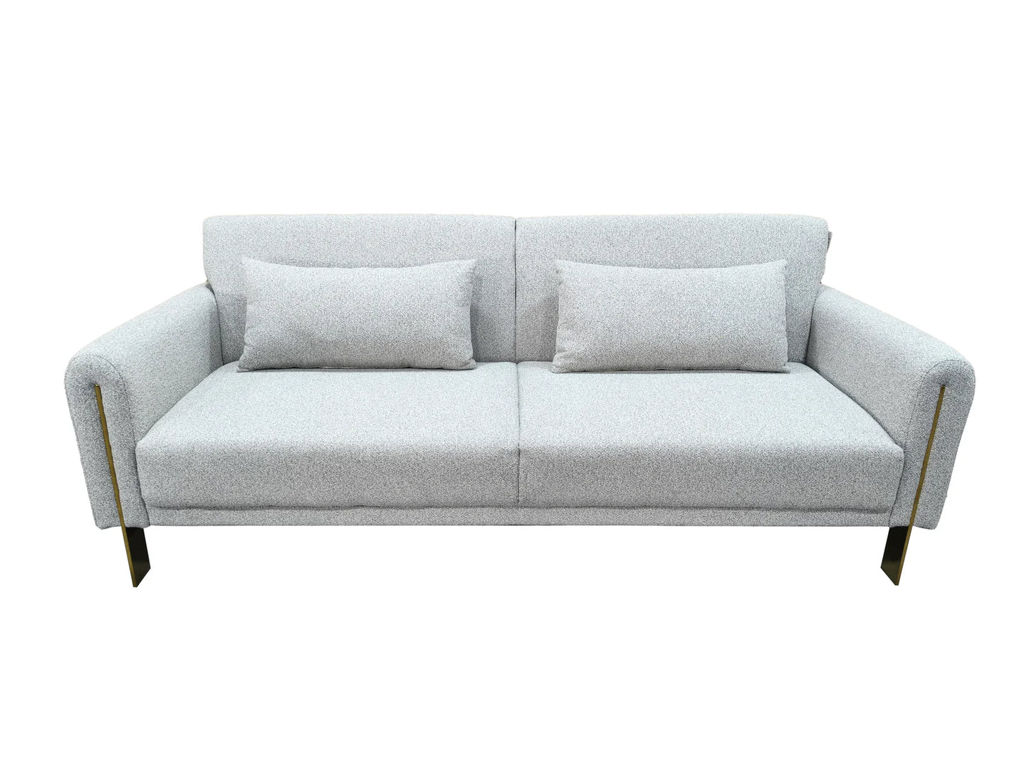 Loft Click Clack 3 seater sofa Bed Grey or Silver