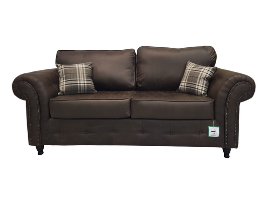 Oakland 3+2 Seater Sofa Set Chocolate