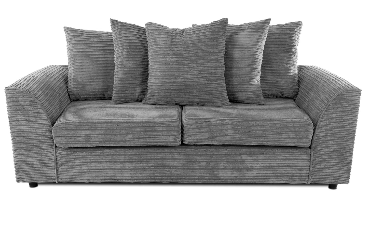 Byron 3 Seater Sofa Grey Cord
