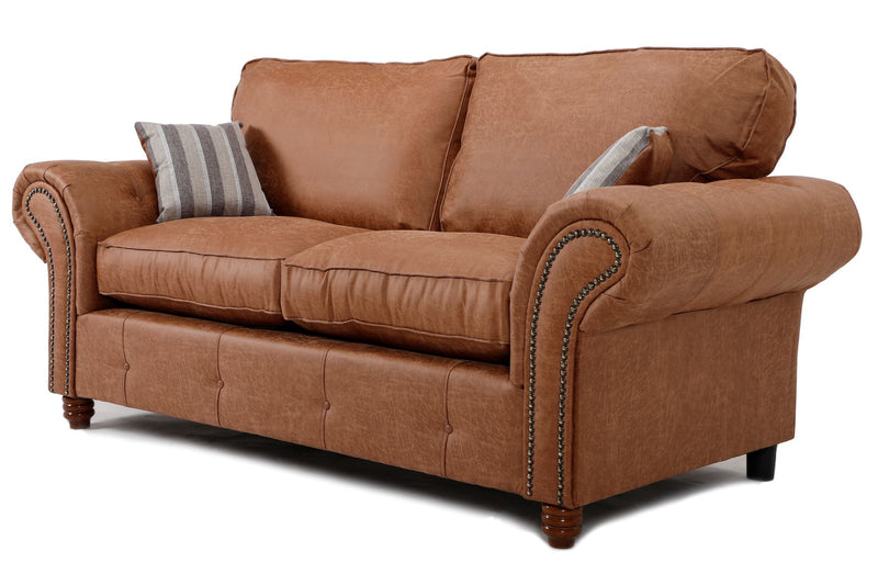 Oakland 3 Seater Sofa Tan