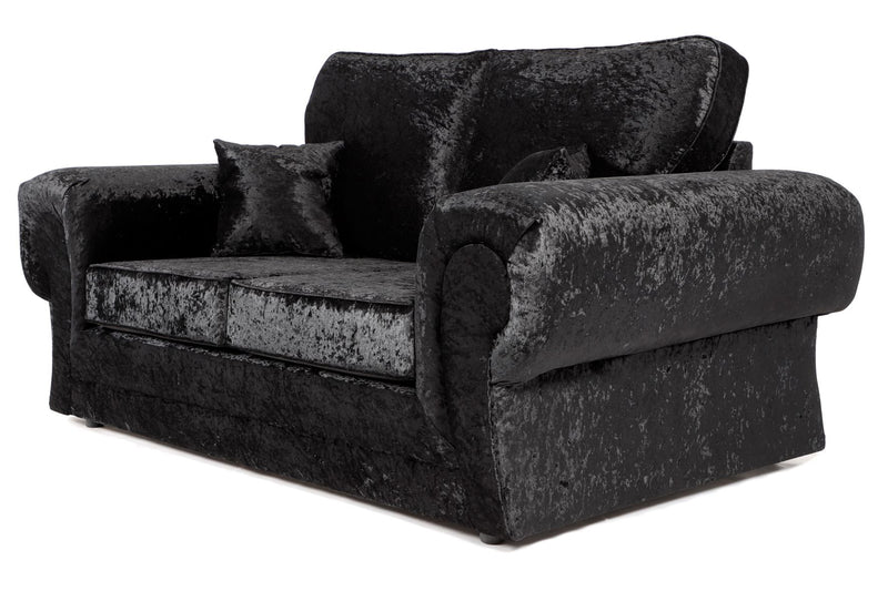 Tangent 2 Seater Sofa Black Shimmer