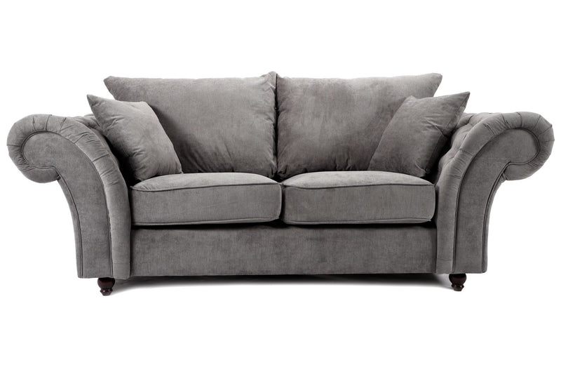 Windsor Full Back 3 + 2 Seater Sofa Grey
